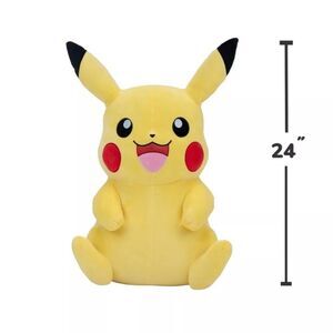 Pikachu Pokémon Plush Toy - Yellow